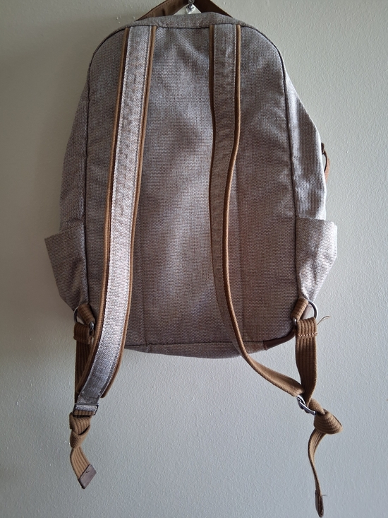 Timbuk2 Beige Canvas Backpack with Brown Accents main image 8